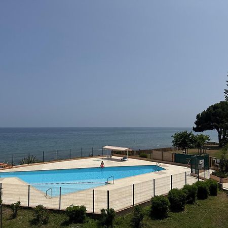 Résidence climatisé face à la mer Santa-Lucia-di-Moriani Exterior foto